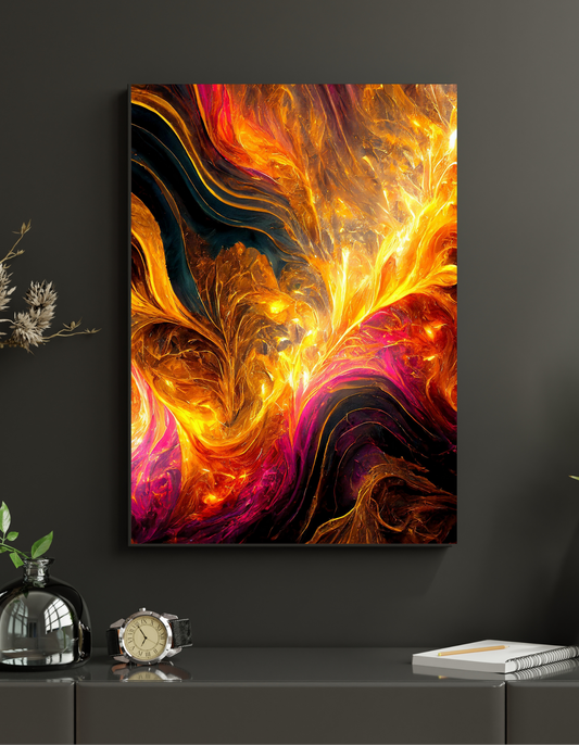 Wall-Art. Protection of Divine Fire Storm