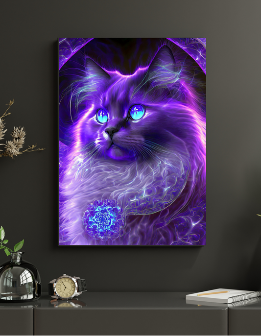 Wall-Art. Forget Me Not- Kitty